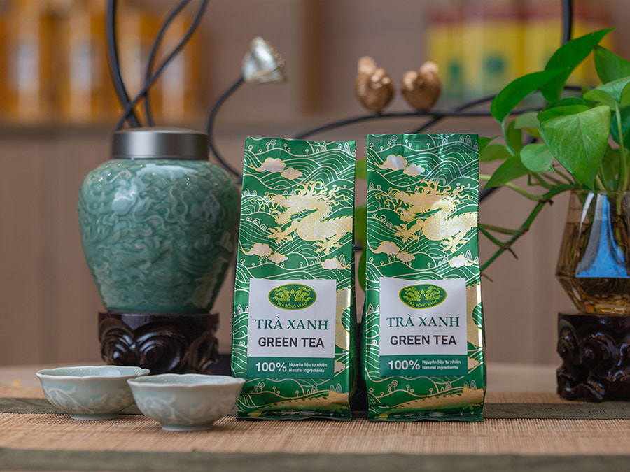 Trà xanh là thức uống thông dụng