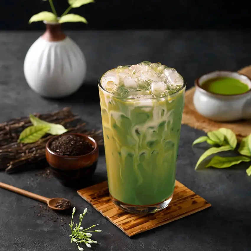 Cách nấu trà sữa thái xanh