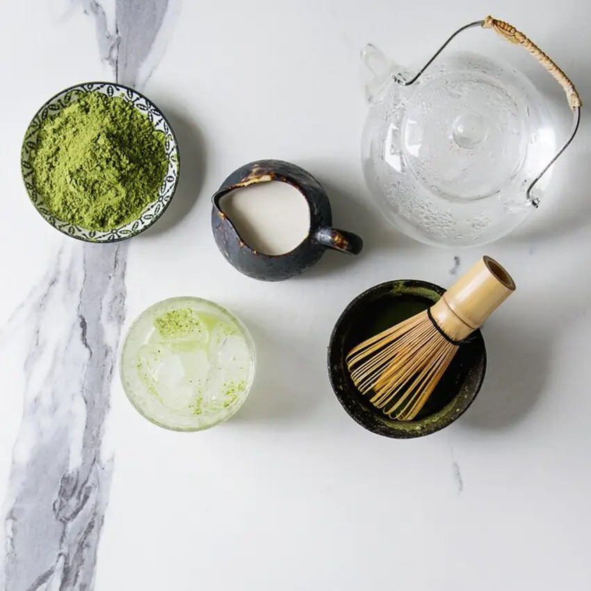 Nguyên liệu làm trà sữa matcha