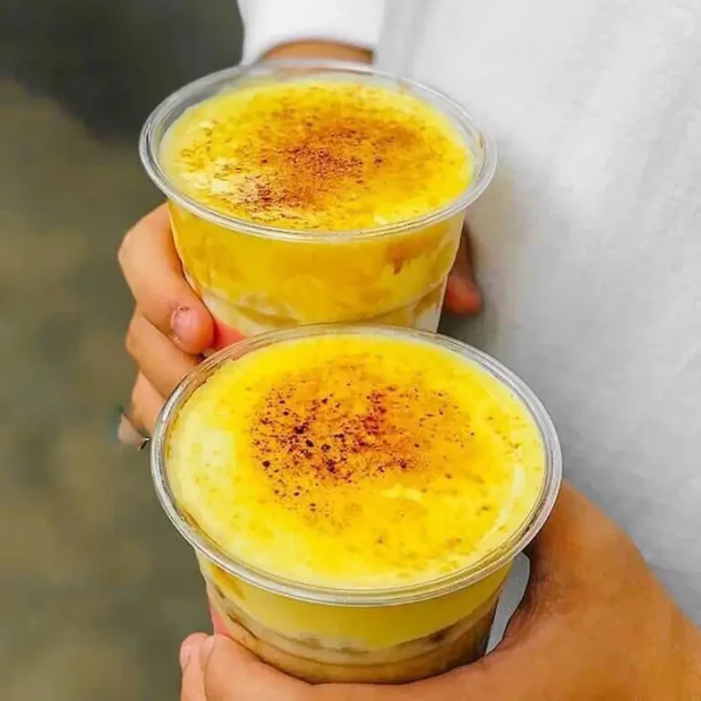 Trà sữa kem trứng nướng