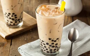 Trà sữa olong lài