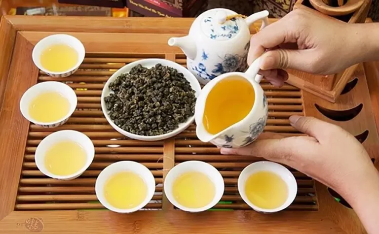 Trà ô long giúp giảm cân