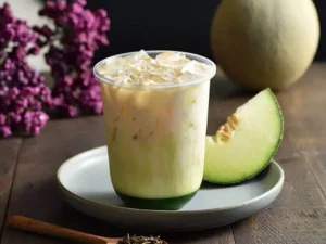 Trà sữa dưa lưới