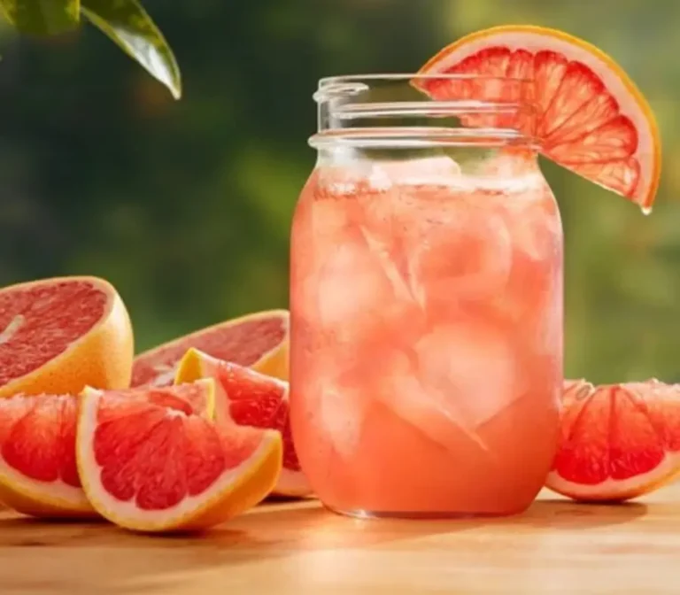 Trà bưởi hồng