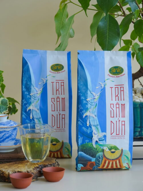 TRÀ XANH BUỒM HƯƠNG SÂM DỨA