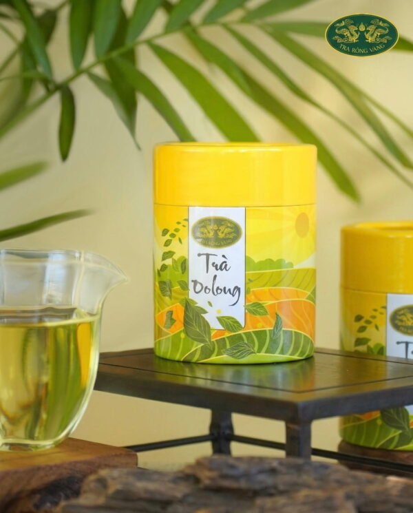 trà ôlong lon 100g TRÀ OOLONG RỒNG VÀNG