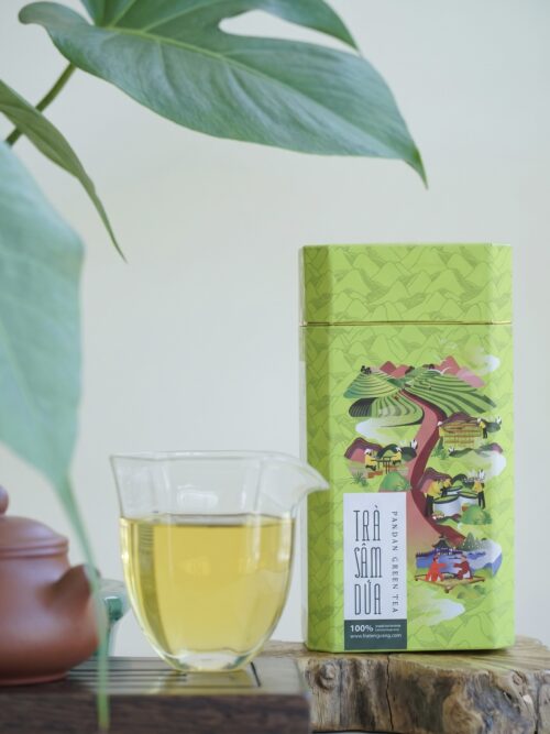 Trà sâm dứa 150g TRÀ XANH SÂM DỨA 150GR