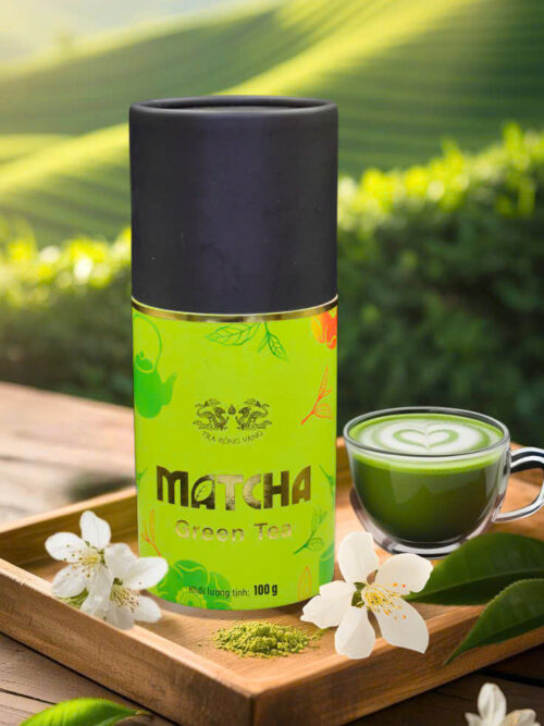 matcha green tea màu xanh đen MATCHA GREEN TEA